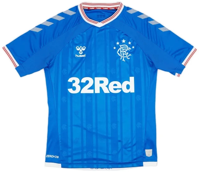 Hummel 2019-20 Rangers Home Shirt - 8/10 - (S)