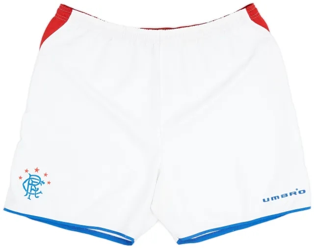 Umbro 2005-06 Rangers Home Shorts - 7/10 - (XL)