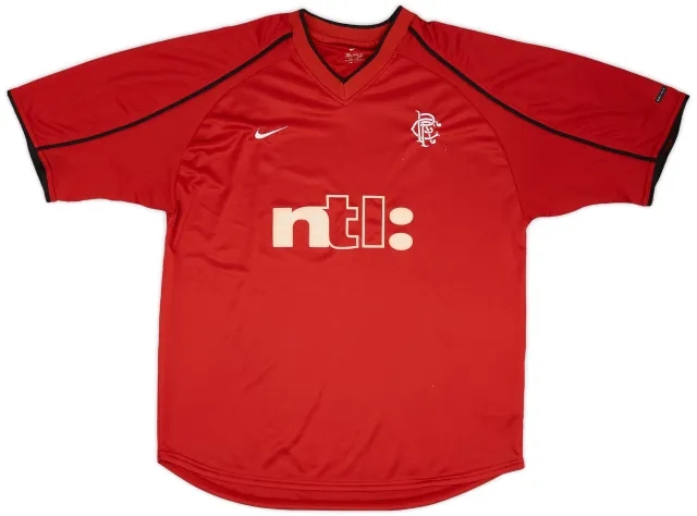 Nike 2000-01 Rangers Third Shirt - 5/10 - (L)
