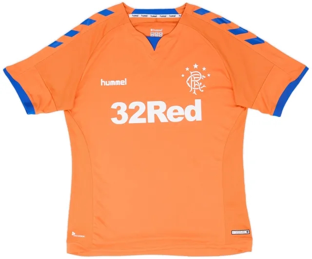 Hummel 2018-19 Rangers Third Shirt - 6/10 - (XL)