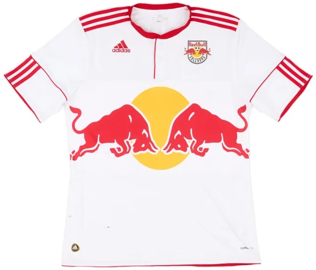 adidas 2010-12 Red Bull Salzburg Signed Home Shirt - 6/10 - (L)