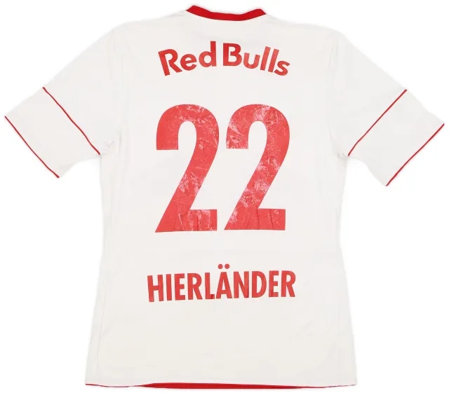 adidas 2011-12 Red Bull Salzburg Home Shirt Hierlander #22 - 5/10 - (S)