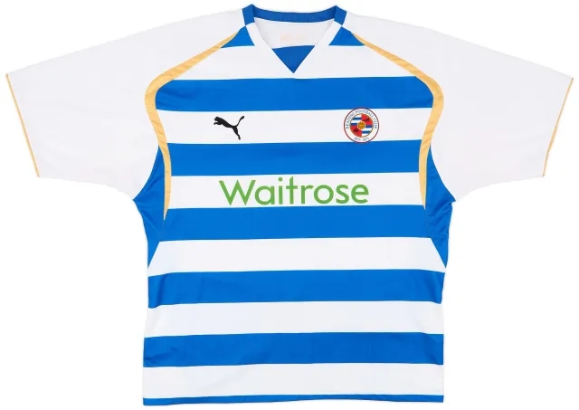 Puma 2008-09 Reading Home Shirt - 8/10 - (XL)