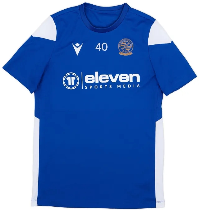 2021-22 Reading Macron Player Issue Training Shirt #40 - 8/10 - (M)