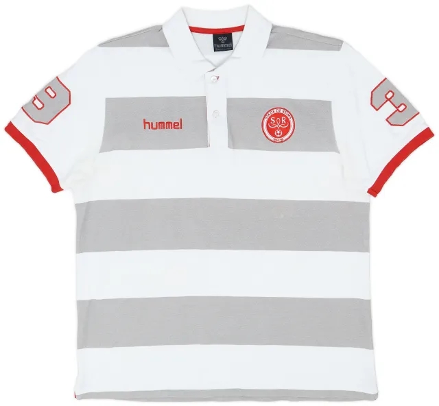 2012-13 Stade Reims Hummel Polo Shirt - 9/10 - (M)