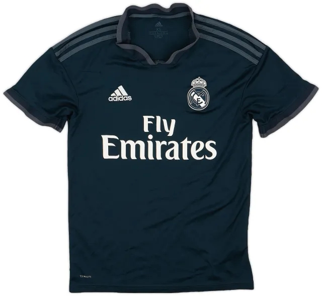 adidas 2018-19 Real Madrid Away Shirt - 7/10 - (XS)