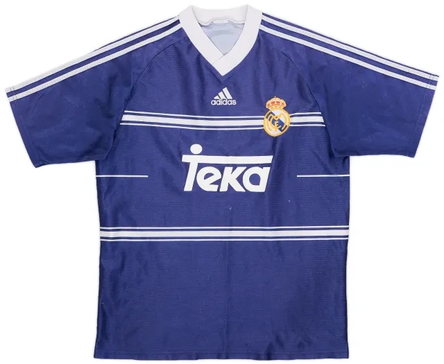 adidas 1998-99 Real Madrid Away Shirt - 5/10 - (Y)