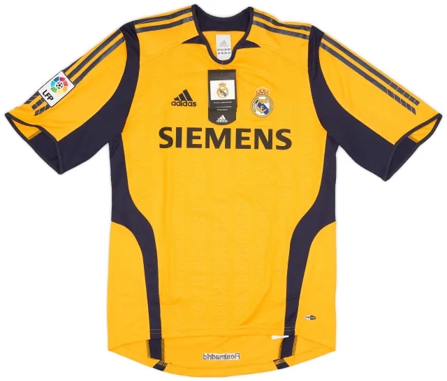 adidas 2005-06 Real Madrid GK S/S Shirt (S)