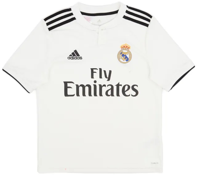 adidas 2014-15 Real Madrid Home Shirt - 6/10 - (L.Boys)