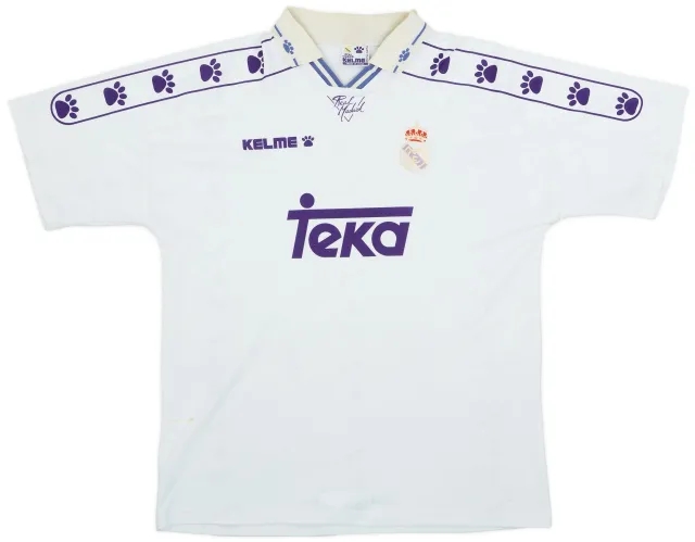Kelme 1994-96 Real Madrid Home Shirt - 6/10 - (L/XL)