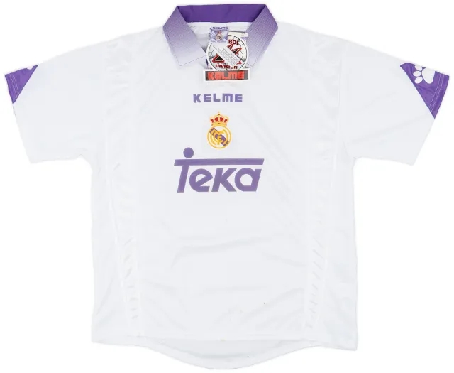Kelme 1997-98 Real Madrid Home Shirt (L)