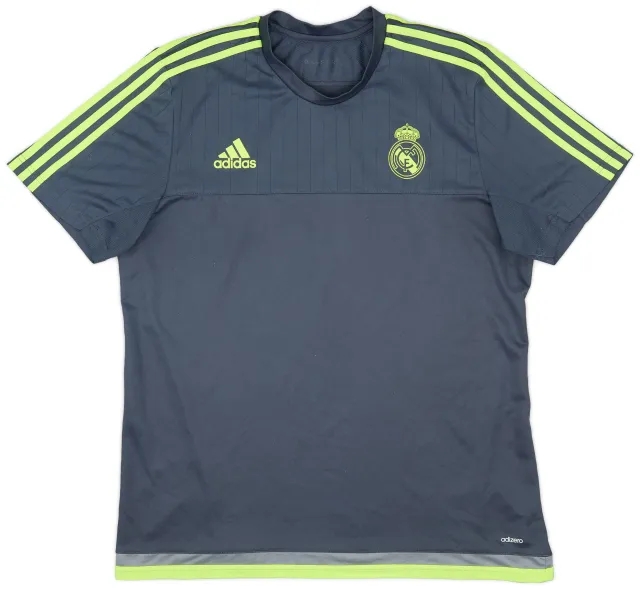 2015-16 Real Madrid adidas Training Shirt - 8/10 - (XL)