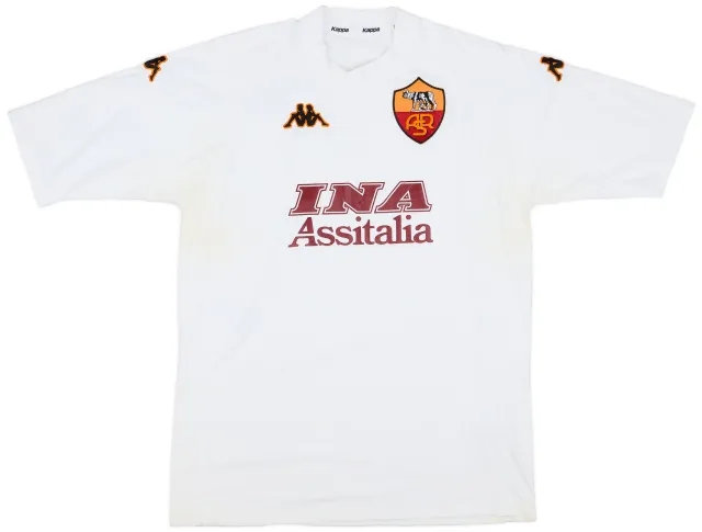 Kappa 2000-01 Roma Away Shirt - 6/10 - (XXL)
