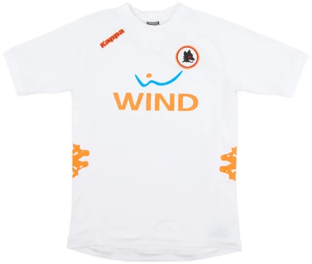 Kappa 2011-12 Roma Away Shirt - 8/10 - (XL.Boys)