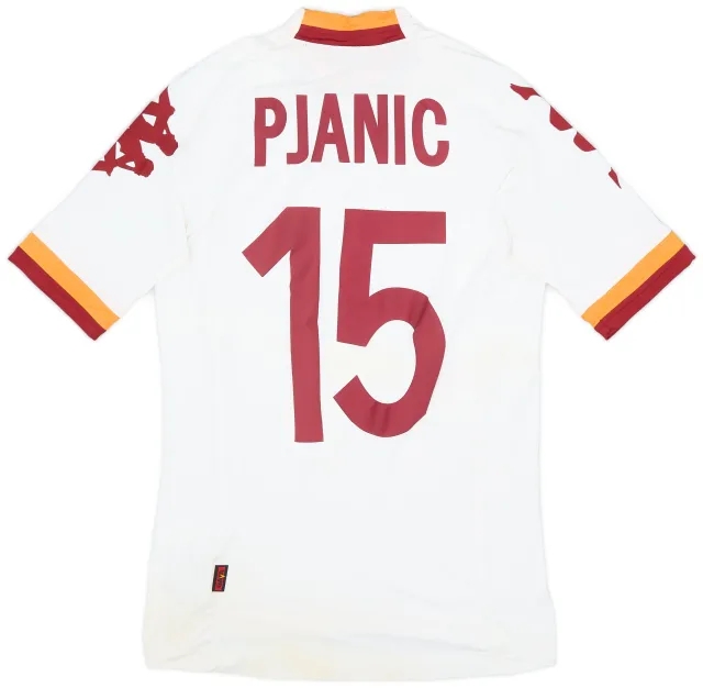 Kappa 2012-13 Roma Away Shirt Pjanic #15 - 7/10 - (S)
