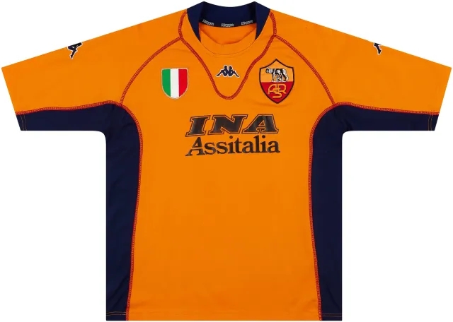 Kappa 2001-02 Roma Fourth Shirt - 8/10 - (XXL)