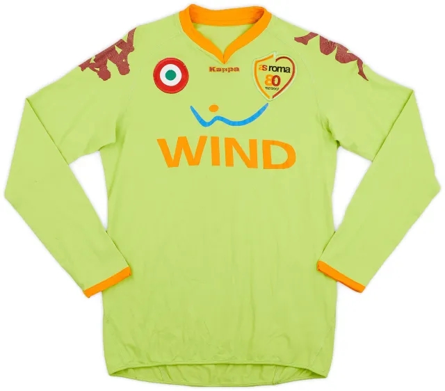 Kappa 2007-08 Roma Green GK Shirt - 6/10 - (L)