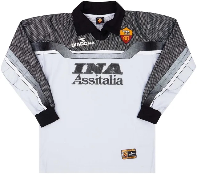 Diadora 1999-00 Roma GK Shirt - 6/10 - (L)