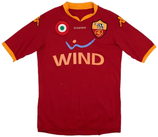 Kappa 2007-08 Roma Home Shirt - 5/10 - (S)