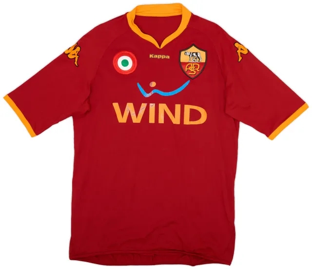 Kappa 2007-08 Roma Home Shirt - 6/10 - (XXL)