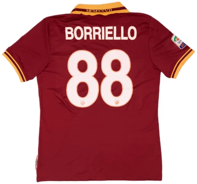 2013-14 Roma Home Shirt Boriello #88 - 8/10 - (M)