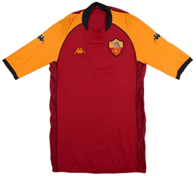 Kappa 2002-03 Roma CL Home Shirt - 5/10 - (XXL)
