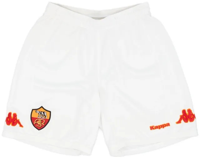 Kappa 2009-10 Roma Home Shorts - 9/10 - (XL)