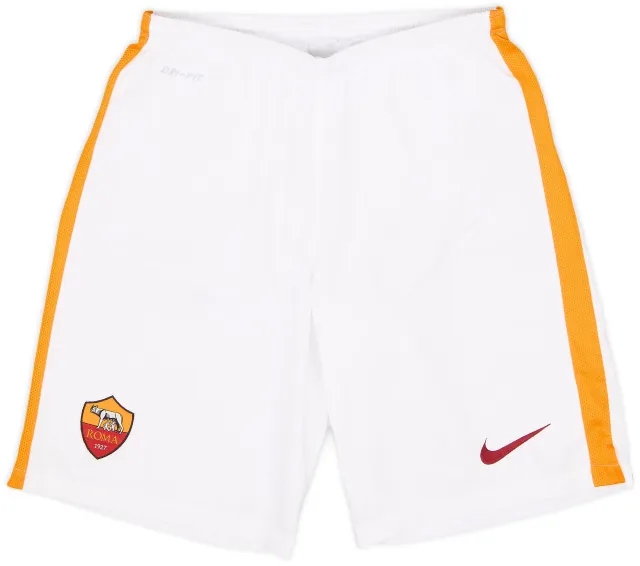 Nike 2015-16 Roma Home Shorts - 6/10 - (S)