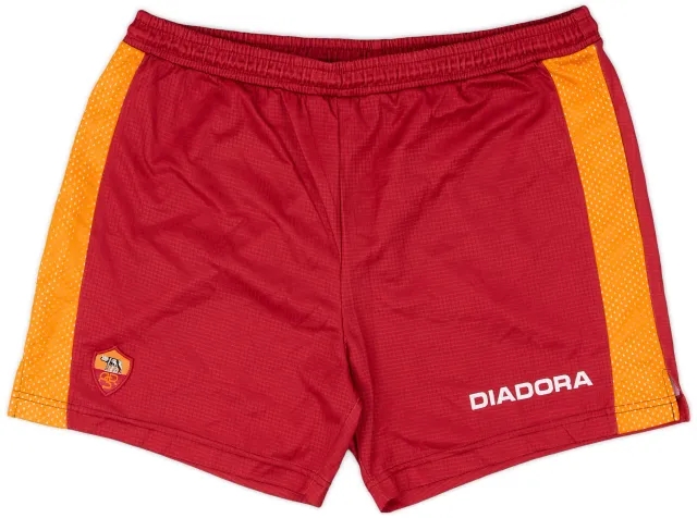 Diadora 1997-98 Roma Home Shorts - 7/10 - (XL)