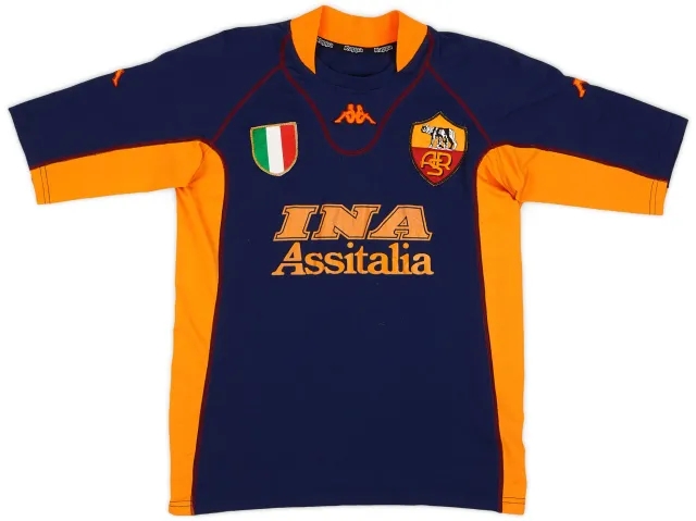 Kappa 2001-02 Roma Third Shirt - 8/10 - (L)