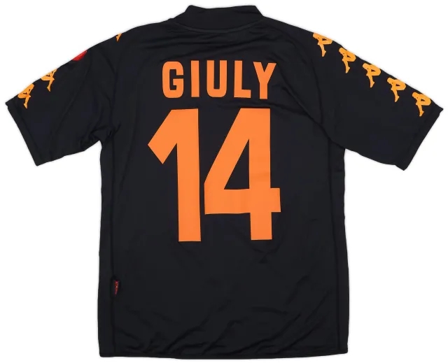 Kappa 2008-09 Roma Third Shirt Giuly #14 - 7/10 - (S)
