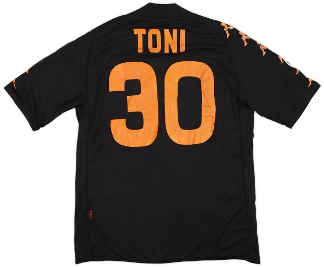 Kappa 2009-10 Roma Third Shirt Toni #30 - 6/10 - (XL)