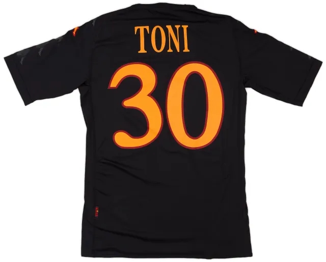 Kappa 2009-10 Roma Third Shirt Toni #30 - 6/10 - (S)