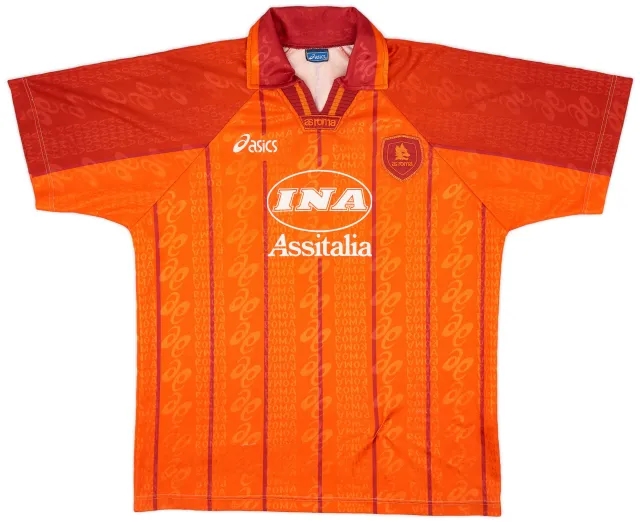 Asics 1996-97 Roma Third Shirt - 7/10 - (M)