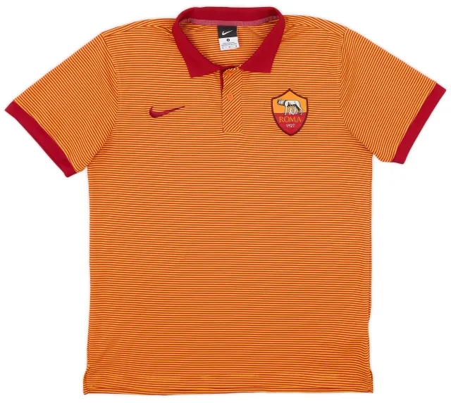 Nike 2013-14 Roma Polo Shirt - 8/10 - (S)