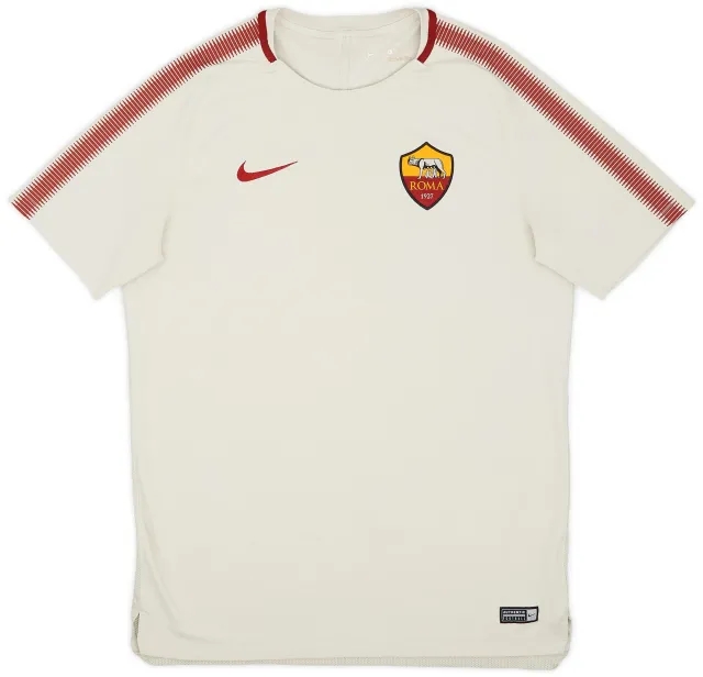 2018-19 Roma Nike Training Shirt - 8/10 - (L)