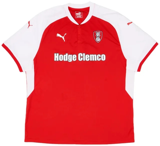 Puma 2017-18 Rotherham Home Shirt - 9/10 - (XXL)