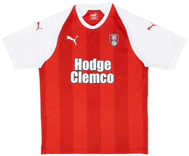 Puma 2018-19 Rotherham Home Shirt - 9/10 - (L)
