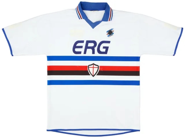 Asics 2003-04 Sampdoria Away Shirt - 7/10 - (XL)