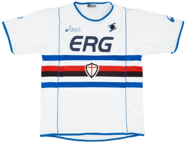 Asics 2002-03 Sampdoria Away Shirt - 7/10 - (L)