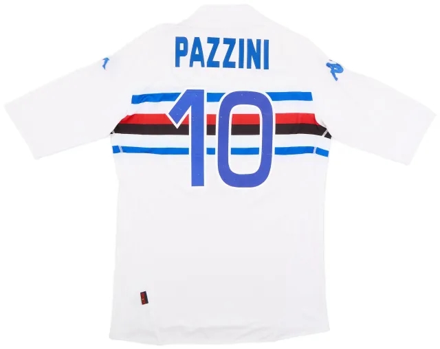 Kappa 2005-06 Sampdoria Away Shirt Pazzini #10 - 6/10 - (XXL)