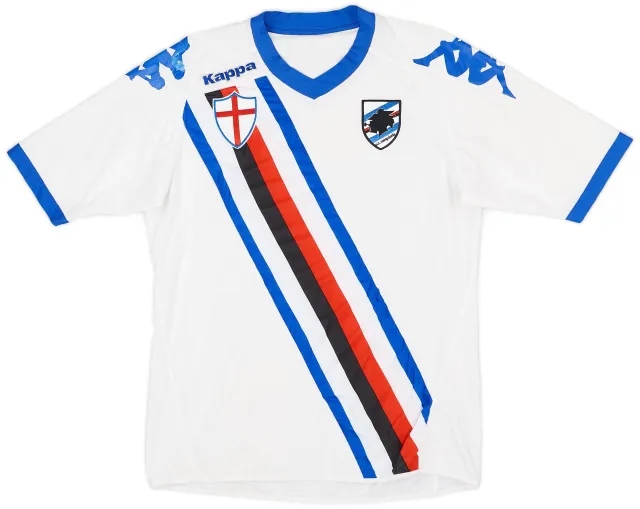 Kappa 2010-11 Sampdoria Away Shirt - 8/10 - (XL)