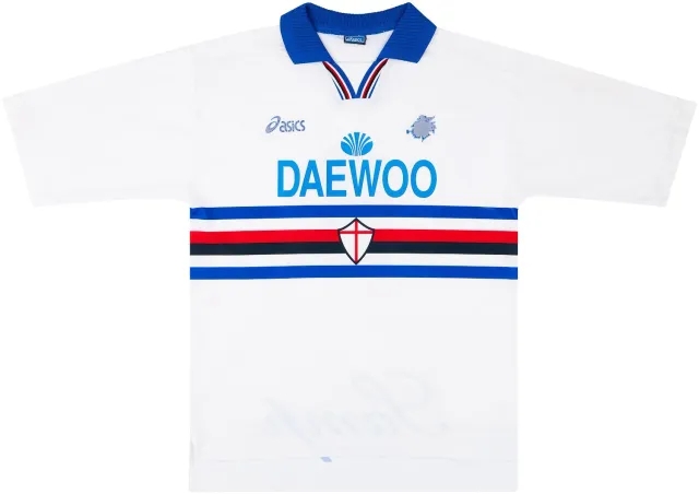 Asics 1997-98 Sampdoria Away Shirt #8 - 6/10 - (L)