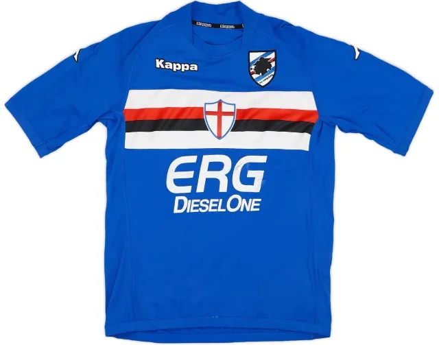 Kappa 2004-05 Sampdoria Home Shirt - 7/10 - (XL)