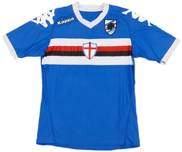 Kappa 2010-11 Sampdoria Home Shirt - 6/10 - (M)