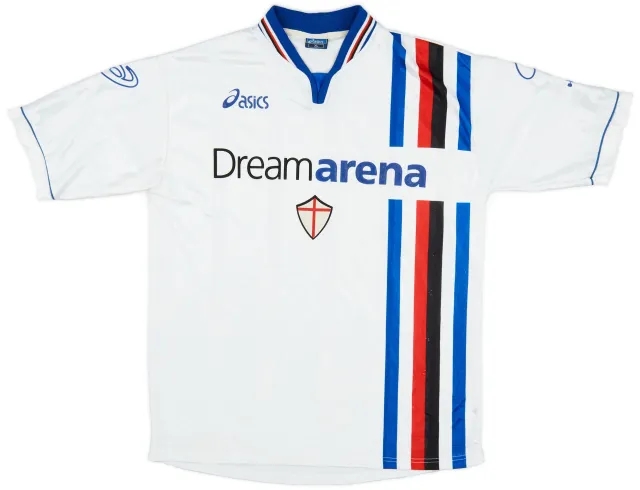 Asics 2000-01 Sampdoria Away Shirt - 7/10 - (XL)