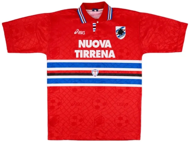 Asics 1995-96 Sampdoria Third Shirt - 8/10 - (XL)