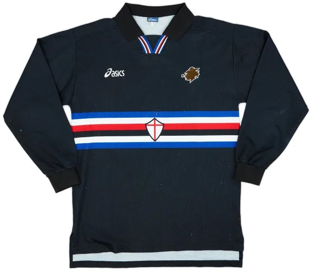 Asics 1996-97 Sampdoria Third L/S Shirt - 6/10 - (L)