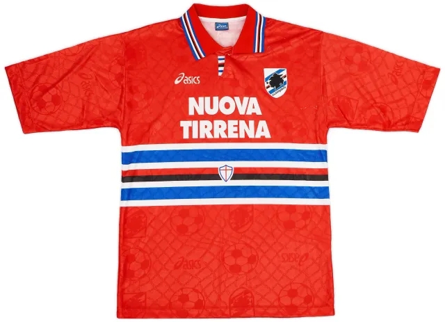 Asics 1995-96 Sampdoria Third Shirt - 7/10 - (L)