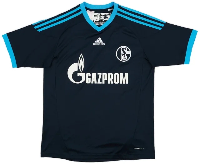 adidas 2010-12 Schalke Away Shirt - 9/10 - (XL.Boys)